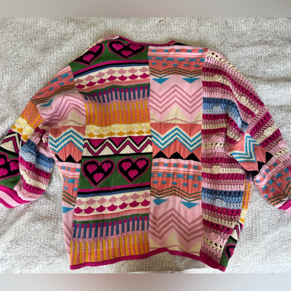 Anthropologie Pilcro Patchwork Sweater-one size